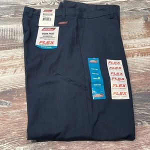 Genuine Dickies #11294 NEW Men's Navy Relaxed Fit Straight Leg Work Pants